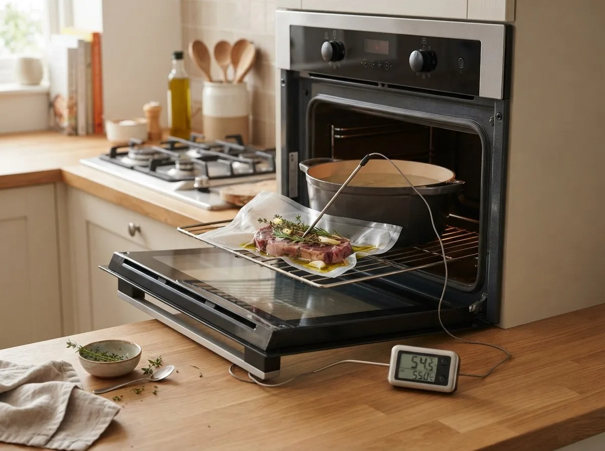Arrosto in forno con termometro